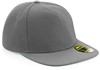 Beechfield 'Original Flat Peak Snapback Cap' Lichtgrijs