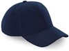 Beechfield CB677 Jersey Athleisure Baseball Cap - French Navy - One Size afbeelding