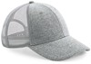 Beechfield CB678 Jersey Athleisure Trucker Cap - Heather Grey - One Size afbeelding