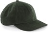 Beechfield CB682 Heritage Cord Cap - Dark Olive - One Size afbeelding