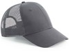 Beechfield CB75R Recycled Urbanwear 6 Panel Snapback Trucker - Graphite Grey - One Size afbeelding