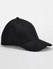 Beechfield CB803 EarthAware® Organic Cotton Stretch-Fit Cap - Black - S/M afbeelding