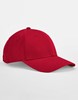 Beechfield CB821B EarthAware® Junior Classic Organic Cotton 6 Panel Cap - Classic Red - One Size afbeelding