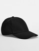 Beechfield CB825 EarthAware® Classic Organic Cotton 5 Panel Cap - Black - One Size afbeelding