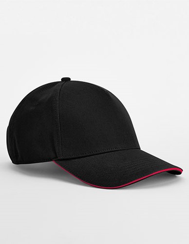Beechfield CB825C EarthAware® Classic Organic Cotton 5 Panel Cap - Sandwich Peak