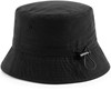 Beechfield CB84R Recycled Polyester Bucket Hat - Black - S/M afbeelding