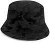 Beechfield CB84R Recycled Polyester Bucket Hat - Midnight Camo - S/M afbeelding
