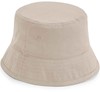 Beechfield CB90N Organic Cotton Bucket Hat - Sand - S/M afbeelding