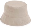 Beechfield CB90NB Junior Organic Cotton Bucket Hat - Sand - M/L (7-12 Jahre) afbeelding