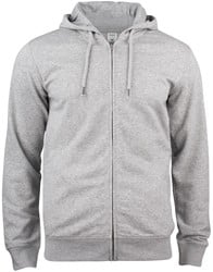 SALE! Clique 021004 Prremium OC Hoody FZ - Grey Melange - Maat L