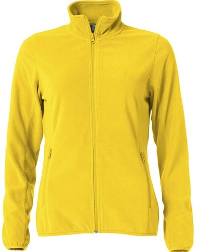 SALE! Clique 023915 Basic Fleece Jacket Ladies - Lemon - Maat S/36