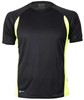 Cona Sports CN110 Racer Tech Tee - Black/Neon Yellow - M afbeelding