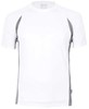 Cona Sports CN110 Racer Tech Tee - White/Cool Grey - M afbeelding