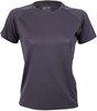 Cona Sports CN130 Ladies´ Rainbow Tech Tee - Anthracite - M afbeelding