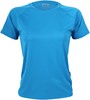 Cona Sports CN130 Ladies´ Rainbow Tech Tee - Azure Blue - S afbeelding