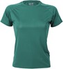 Cona Sports CN130 Ladies´ Rainbow Tech Tee - Bottle Green - M afbeelding