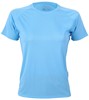 Cona Sports CN130 Ladies´ Rainbow Tech Tee - Clear Blue - S afbeelding