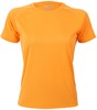 Cona Sports CN130 Ladies´ Rainbow Tech Tee - Gold Yellow - XS afbeelding