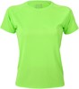 Cona Sports CN130 Ladies´ Rainbow Tech Tee - Lime - S afbeelding