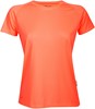 Damessportshirt 'Tech Tee' met korte mouwen Neon Peach - S