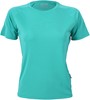 Cona Sports CN130 Ladies´ Rainbow Tech Tee - Teal - M afbeelding