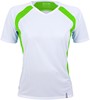 Cona Sports CN150 Ladies´ Pace Tech Tee - White/Lime - S afbeelding