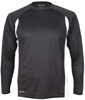 Cona Sports CN200 Racer Long Sleeve Tech Tee - Black/White - S afbeelding