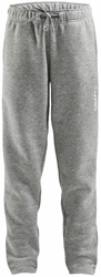 SALE! Craft 1908910 Community Sweatpants JR - Grijs melange - Maat 134/140