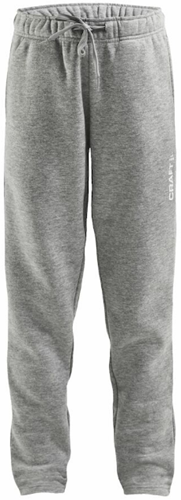 SALE! Craft 1908910 Community Sweatpants JR - Grijs melange - Maat 134/140
