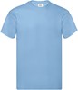 Fruit Of The Loom F110 Original T - Sky Blue - M afbeelding