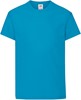 Fruit Of The Loom F110K Kids´ Original T - Azure Blue - 140 afbeelding