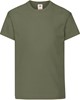 Fruit Of The Loom F110K Kids´ Original T - Classic Olive - 140 afbeelding