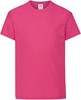 Fruit Of The Loom F110K Kids´ Original T - Fuchsia - 152 afbeelding