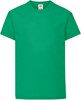 Fruit Of The Loom F110K Kids´ Original T - Kelly Green - 104 afbeelding