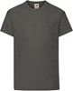 Fruit Of The Loom F110K Kids´ Original T - Light Graphite (Solid) - 116 afbeelding