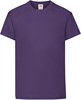 Fruit Of The Loom F110K Kids´ Original T - Purple - 128 afbeelding