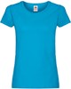 Fruit Of The Loom F111 Ladies´ Original T - Azure Blue - S afbeelding