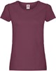 Fruit Of The Loom F111 Ladies´ Original T - Burgundy - XS afbeelding