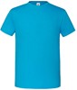 Fruit Of The Loom F130 Iconic T - Azure Blue - M afbeelding