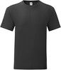 Fruit Of The Loom F130 Iconic T - Black - XXL afbeelding
