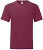 Fruit Of The Loom F130 Iconic T - Burgundy - 3XL afbeelding
