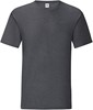 Fruit Of The Loom F130 Iconic T - Dark Heather Grey - XL afbeelding