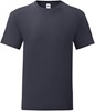 Fruit Of The Loom F130 Iconic T - Deep Navy - XXL afbeelding