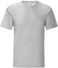 Fruit Of The Loom F130 Iconic T - Heather Grey - S afbeelding
