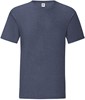 Fruit Of The Loom F130 Iconic T - Heather Navy - XXL afbeelding