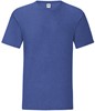 Fruit Of The Loom F130 Iconic T - Heather Royal - S afbeelding