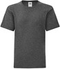 Fruit Of The Loom F130K Kids´ Iconic T - Dark Heather Grey - 104 afbeelding