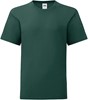 Fruit Of The Loom F130K Kids´ Iconic T - Forest Green - 128 afbeelding