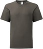 Fruit Of The Loom F130K Kids´ Iconic T - Light Graphite (Solid) - 164 afbeelding