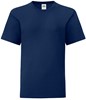 Fruit Of The Loom F130K Kids´ Iconic T - Navy - 164 afbeelding
